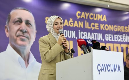 Aile ve Sosyal Hizmetler Bakanı Göktaş, Zonguldak'ta İlçe Kongresine Katıldı