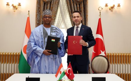 Türkiye ve Nijer Arasında Madencilik İş Birliği Anlaşması