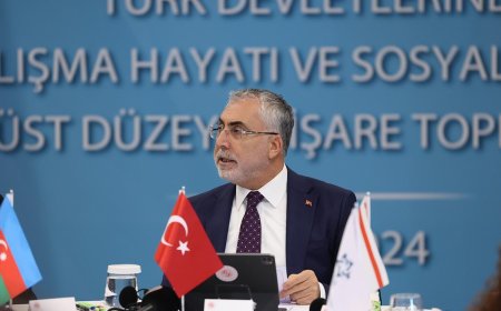 Bakan Işıkhan, Türk Devletlerinde Sosyal Koruma ve Çalışma Hayatı için Ortak Çalışmalar Çağrısında Bulundu