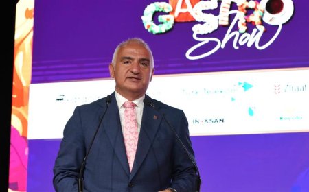 Kültür ve Turizm Bakanı Mehmet Nuri Ersoy, GastroShow’un Açılışına Katıldı