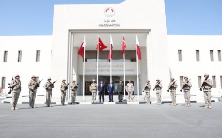 Millî Savunma Bakanı Yaşar Güler, Türk-Katar Birleşik Müşterek Kuvvet Komutanlığı’nda Konuştu