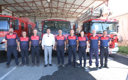 Başkan Yetişkin'den İtfaiye Haftası'nda Anlamlı Ziyaret