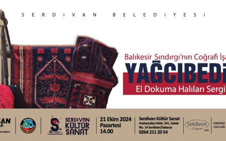 Serdivan’da Yağcıbedir El Dokuma Halıları Sergisi Açılıyor