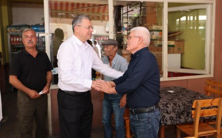 Başkan Turgut’tan Gazi ve Göksu Mahallelerinde Esnaf Ziyareti