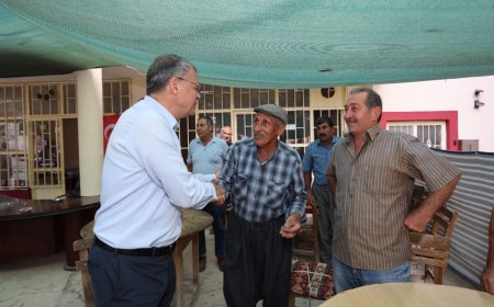 Başkan Turgut Çamlıca Mahallesi’nde Vatandaşların Taleplerini Dinledi
