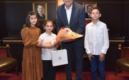 Başkan Candal, 23 Nisan’da Makamını Çocuklara Devretti