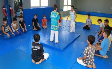 aliliye Belediyesi’nin Judo Kursu ile Minikler Şampiyonalara Hazırlanıyor