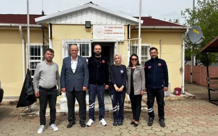 Başkan Tuncer Başoğlu’ndan Hayrabolu 112 Ekibine Geçmiş Olsun Ziyareti