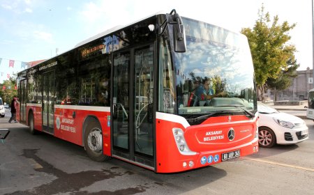 Aksaray Belediyesi’nden 29 Ekim’e Özel Ücretsiz Ulaşım Hizmeti