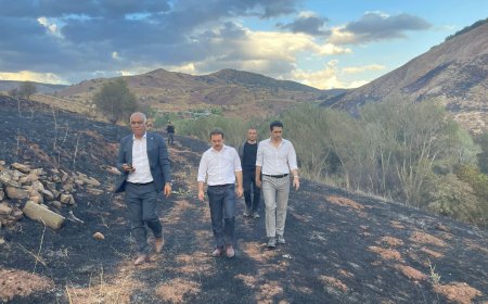 Geçmiş Olsun İliç – Leventpınar Köyü’nde Çıkan Yangın Kontrol Altına Alındı