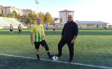 İskilip’te Cumhuriyet Coşkusunu Taçlandıran Veteranlar Futbol Müsabakası