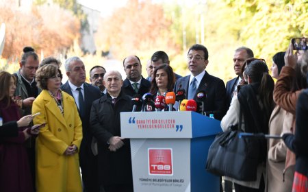 Türkiye Belediyeler Birliği Encümeni'nden Kayyım Atamalarına Karşı Basın Açıklaması