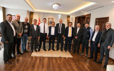 Çekmeköy Belediye Başkanı Orhan Çerkez’e Ziyaret