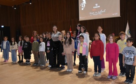 Tekirdağ’da Küçük Sanatçılar Çocuk Korosu’nda Buluştu