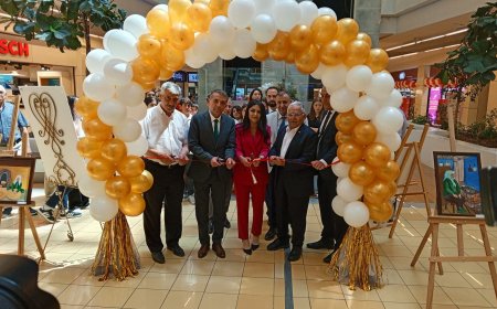 Tomarza Belediye Başkanı Osman Koç, 2023-2024 Eğitim Öğretim Yılı Yıl Sonu Resim Sergisini Açtı