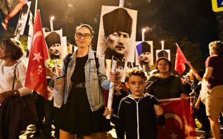 Ata’ya Saygı Yürüyüşü Gerçekleştirildi