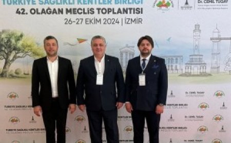 Başkan Gürel, Türkiye Sağlıklı Kentler Birliği Toplantısına Katıldı