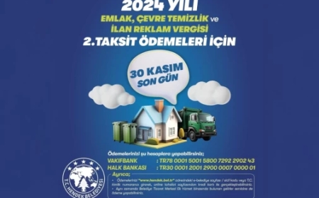 Hendek Belediyesi'nden Uyarı: Son Gün 30 Kasım