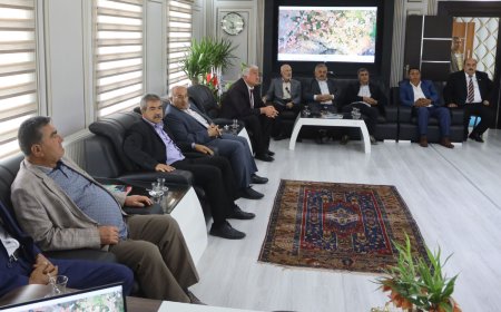 Muhtarlardan Başkan Öztürk’e Hayırlı Olsun Ziyareti