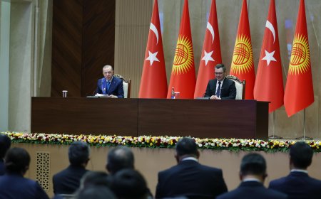 Recep Tayyip Erdoğan, Bişkek Kırgız-Türk Dostluk Devlet Hastanesi'nin Açılışına Katıldı