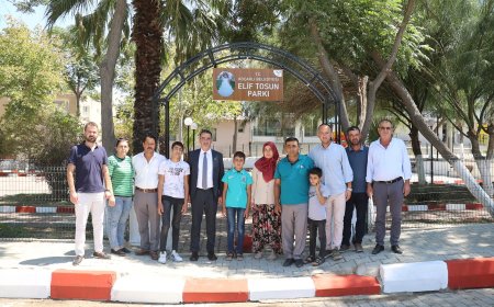 Elif’in İsmi Koçarlı’da Bir Parkta Yaşatılıyor