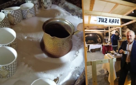 Çankırılılar Beş Asırlık Kahve Kültürünü Tuz Üzerine Taşıdı