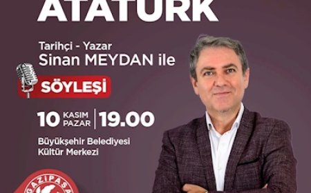 Gazipaşa Belediyesi’nden Anlamlı 10 Kasım Etkinliği