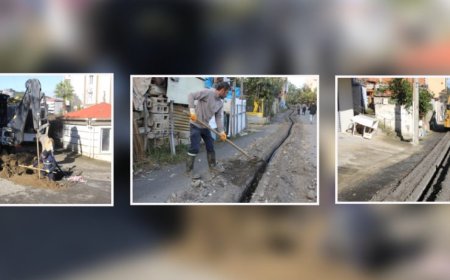 Belediyeden 400 Metrelik İçme Suyu Yenileme ve Güçlendirme Çalışması