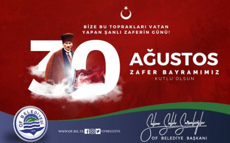 Başkan Sarıalioğlu'ndan 30 Ağustos Zafer Bayramı Mesajı