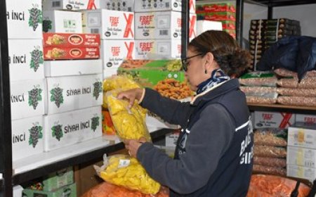 Zabıta Ekipleri Gıda Toptancılar Çarşısı’nda Denetim Gerçekleştirdi