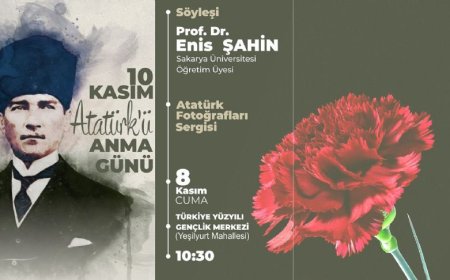 Atatürk, Başiskele’de Söyleşi Programıyla Anılacak