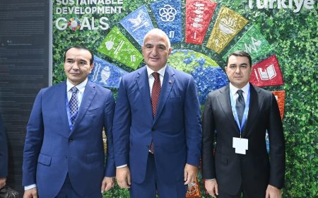 Bakan Ersoy, Azerbaycanlı Mevkidaşı Kerimli ile Görüştü