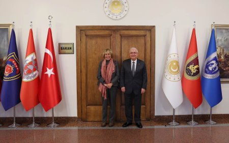 Millî Savunma Bakanı Yaşar Güler, İtalya Senatosu Dış İşleri ve Savunma Komitesi Başkanı İle Görüştü