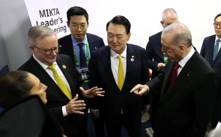 Cumhurbaşkanı Erdoğan, Avustralya Başbakanı Albanese ile Görüştü