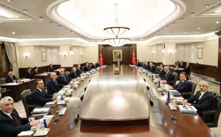 Cumhurbaşkanlığı Kabinesi, Erdoğan Başkanlığında Toplandı