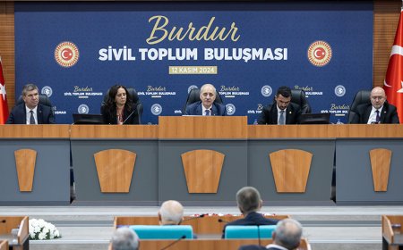 TBMM Başkanı Kurtulmuş, Burdur Sivil Toplum Buluşması Programında Konuştu