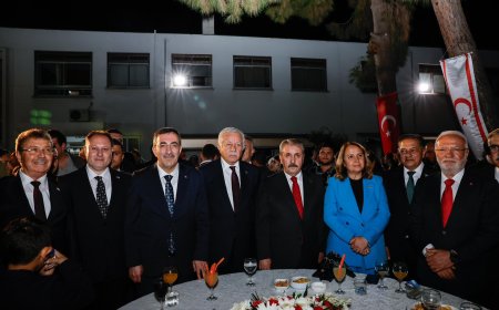 Genel Başkanımız Sayın Mustafa Destici, KKTC'nin 41. Kuruluş Yıl Dönümü Kutlamalarına Katıldı