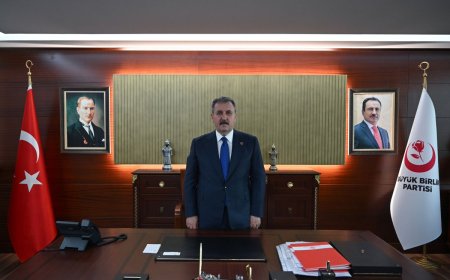 Genel Başkanımız Sayın Mustafa Destici'nin Kuzey Kıbrıs Türk Cumhuriyeti'nin Kuruluş Yıl Dönümü Mesajı