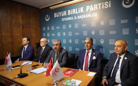 BBP Genel Başkanı Mustafa Destici’nin İstanbul Basın Toplantısında Açıklamaları