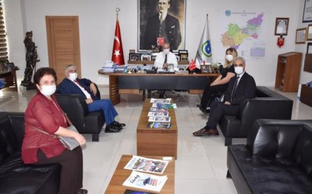 TSD Genel Merkezi’nden Tekirdağ Büyükşehir Belediye Başkanı’na Ziyaret