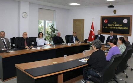 Amasya İl Milli Eğitim Müdürlüğü ve İl Kültür ve Turizm Müdürlüğü İş Birliği Toplantısı Gerçekleştirildi