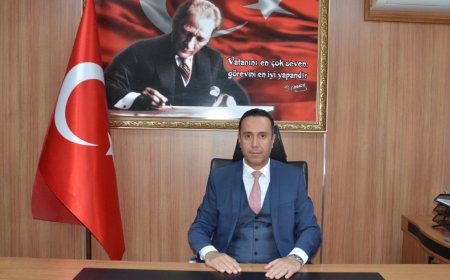 alaman İlçe Milli Eğitim Müdürü Ersal Ersin Avcı Göreve Başladı