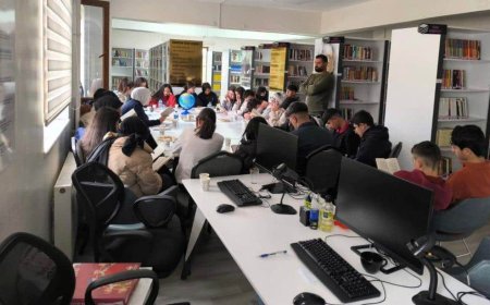 Kitap Tahlilleriyle Liseliler Edremit Halk Kütüphanesi’nde Buluştu