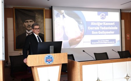 ERÜ Hastaneleri’nde Akciğer Kanseri Cerrahi Tedavisinde Son Gelişmeler Ele Alındı