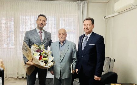 24 Kasım Öğretmenler Günü’nde Emekli Öğretmene Ziyaret Gerçekleştirildi