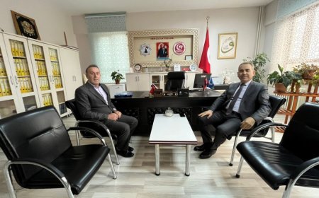 Kaymakam Dr. Bayram Yılmaz, Meram'daki Okulları Ziyaret Etti