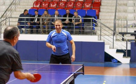 Yahyalı’da Öğretmenler Arası Masa Tenisi Turnuvası Düzenlendi