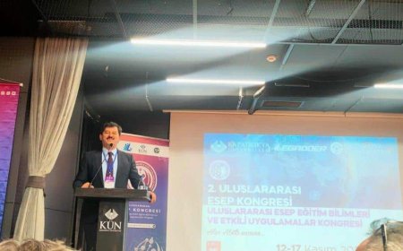 Çankaya İlçe Millî Eğitim Müdürlüğü, Uluslararası Eğitim Kongresinde Yer Aldı