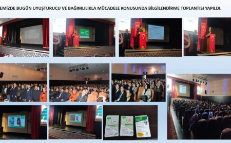 Gerze’de Uyuşturucu ve Bağımlılıkla Mücadele Toplantısı Gerçekleştirildi
