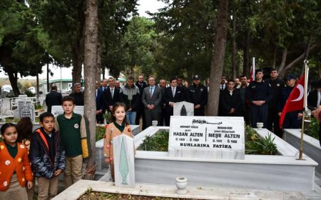 Şehit Öğretmen Neşe Alten, 24 Kasım Öğretmenler Günü’nde Kabrinde Anıldı